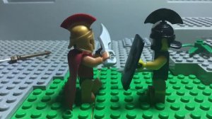 SPARTAN vs ROMAN - LEGO Battle