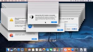 Mac OS Sierra Crazy Error