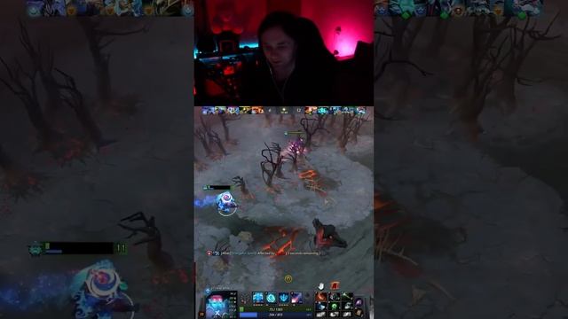 Развел на ульту  (везунчик ни иначе) у у у #dota2 #дота2