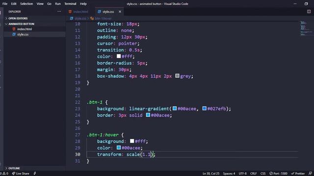CSS Neon Button Effects || Html CSS Glowing Buttons