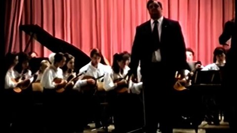 Архив Народного русского оркестра ДДЮТ. Концерт в ДК пос.Комсомольский Харьковской области. 1993 год
