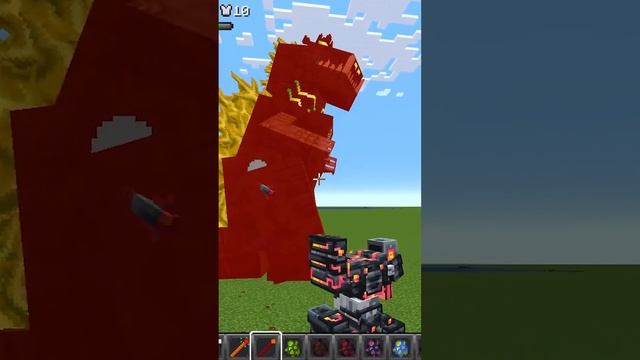 Tremorzila vs The Prowler in Minecraft #shorts #Minecraft