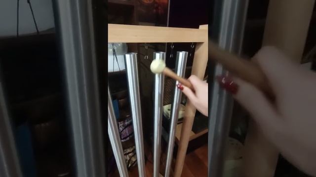 Альфа-Омегачакрофон на ножках большой 8-ми трубный Записаться на сеанс звукотерапии можно на сайте