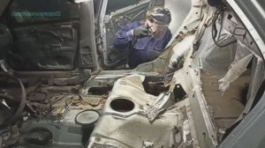 Спасение SAAB 9-5 AERO. Кузовной ремонт своими руками.
