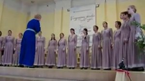 Р.н.п. в обр. Ю.Тугаринова "Матушка, что во поле пыльно", М.Матвеев, камерный хор "Теллерво" (Птз)