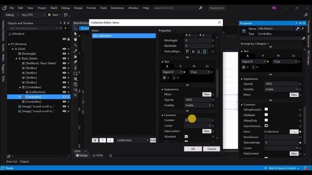 WPF Tutorial : Form UI design in Visual studio blend 2019 | HandyControls UI Library | C# WPF