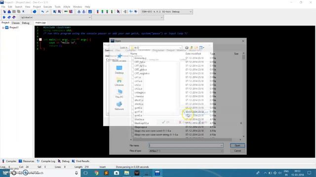 Compile and Run OpenCV(2.4.13) in DevC++ (follow steps mentioned in the link(description))