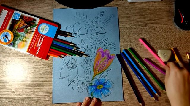 Урок рисования: Цветочки смотреть онлайн