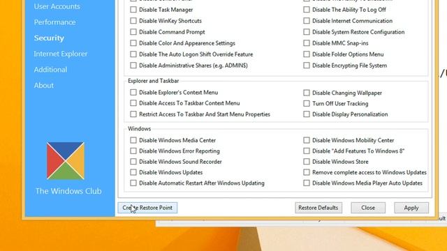 Enable OR Disable Administrative Shares   Security Tweaks    Windows 8 and 8 1   A Step by Step Tut