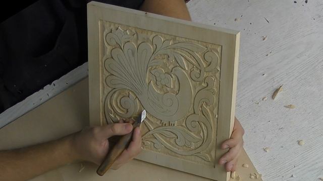 Панно в технике плоскорельефной резьбы смотреть онлайн
