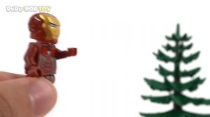 Lego Hulk VS Jurassic World dinosaurs T-Rex army! #DuDuPopTOY