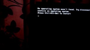 How do you fix an operating system wasn't found Try disconnecting any drives in all  Windows  ?