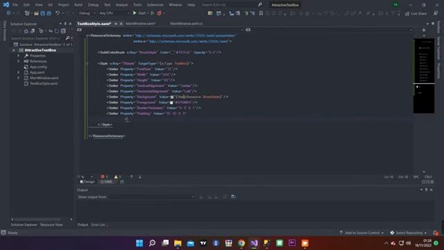A Simple Way to make a TextBox look Attractive - CSharp WPF Microsoft Visual Studio | Programming