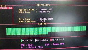 BIOSTAR TPOWER I55 BIOS アップデート方法 USBメモリ編
