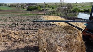 Кран манипулятор на минитрактор.