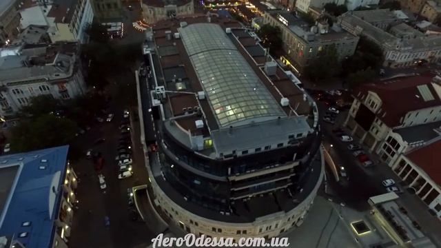 ТЦ Галерея Афина Одесса 2016 с высоты птичьего полёта