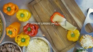 Перцы, фаршированные лазаньей