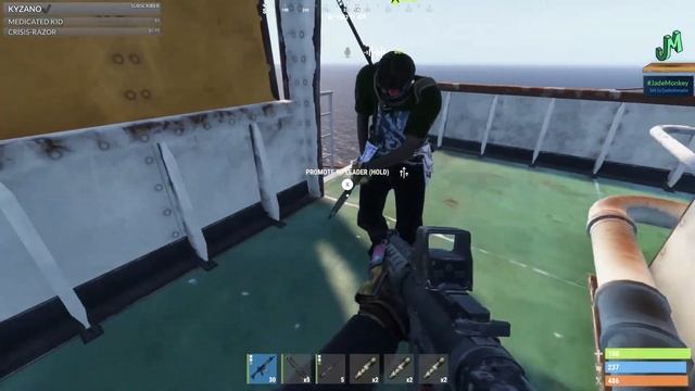 Board Cargo Ship every time with this trick 🛢 Rust Console 🎮 PS4, XBOX смотреть онлайн