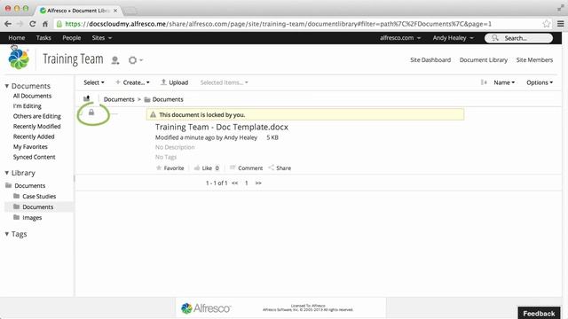 Alfresco in the cloud: Updating Content in Alfresco смотреть онлайн