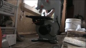 Ленточная пила Зубр ЗПЛ-350-190 первые впечатления.