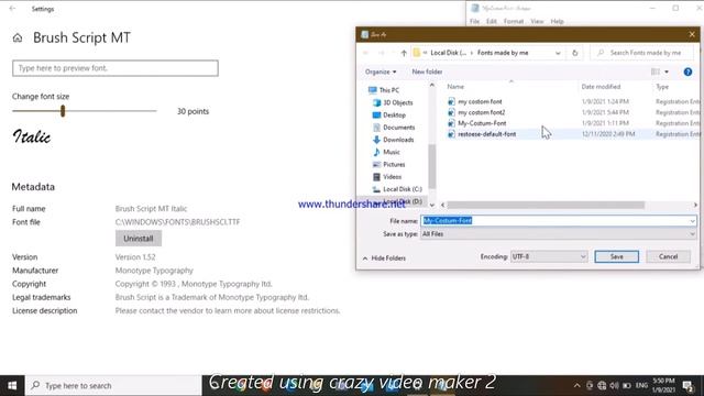 How to change the Fonts in laptop and PC in all windows......!!! (Part 1)
