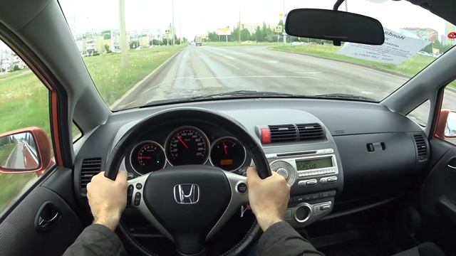 2008 Honda Jazz POV Test Drive смотреть онлайн