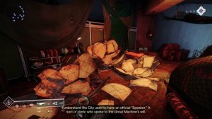 Traveller Effigy Defaced (Eido Scan | Last City: Eliknsi Quarter | Destiny 2: Season Of The Splicer