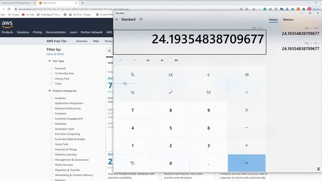 9. AWS Tutorial - EC2 Hours, Hourly Charges, Free Tier usage