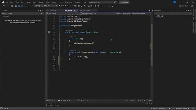 Progress Bar - C# Windows Forms Controls смотреть онлайн