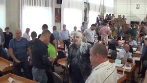 Сессия в Никополе Днепропетровской области