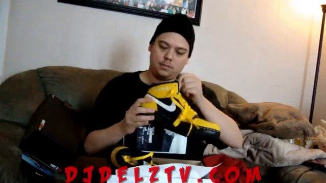 NIKE AIR JORDAN " AIR DJ DELZ " RETRO ALPHA 1 SNEAKER REVIEW 7 OUT OF 575 UNBOXING смотреть онлайн