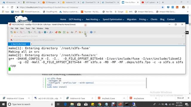 AWS | AWS S3 बकीट माउंट On Linux | How To Mount AWS S3 Bucket In Linux |In Hindi| By Sanjay Dahiya