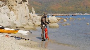 Триозерье - путешествие на каяках и подводная охота. Уха из 3 видов рыбы и копченый терпуг.