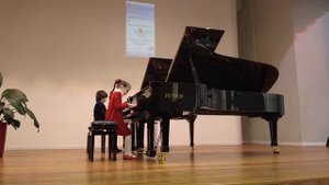 Беркович Концерт для 2х фортепиано, 2я ч., Глинка Марш Черномора