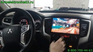 Замена магнитолы от RedPower для Mitsubishi L200 2021+