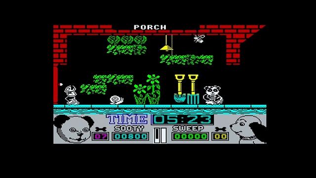 ZX Spectrum Games - Sooty and Sweep смотреть онлайн