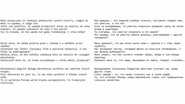 Весь польский в одном плейлисте. Польские диалоги. Польский с нуля. Польский язык. Часть 141