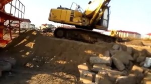 Работа агрегата первичного дробления СМД 186 с сортировкой