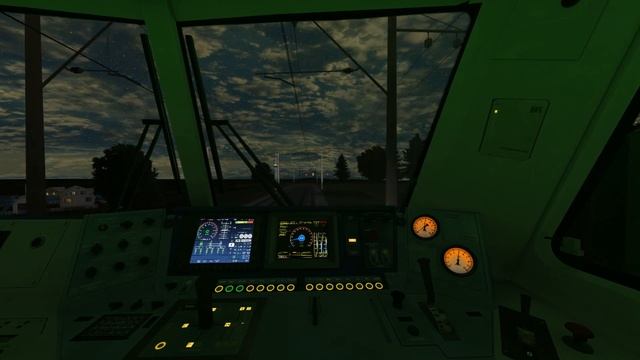 Небольшие покатушки на ЭП20 смотреть онлайн