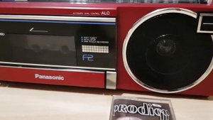 PANASONIC  RX - F2L      4 band stereo radio cassette recorder