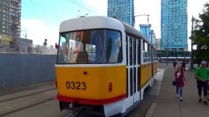 Трамвай Tatra-T3SU №0323 "Поливомоечный вагон"