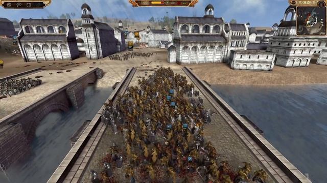 ARNOR TAKES PART IN AN EPIC SIEGE! - Rise of Mordor Total War Multiplayer Siege смотреть онлайн