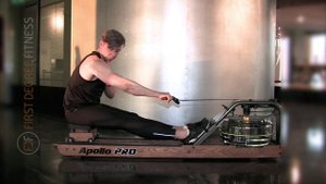 Техника гребли от Романа Руденко на гребном тренажере Fluid Rower