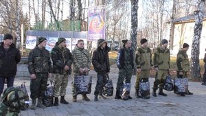 Торжественные проводы мобилизованных (24.10.2022 год)