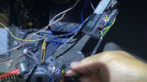 AUDI Q7 2007г. Переделка замка для автозапуска.