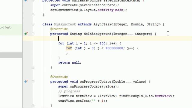 [Android] การประมวลผลที่ใช้เวลานานด้วย AsyncTask смотреть онлайн