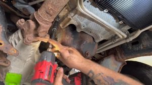 2013 Ram 5.7L Oil Pan and Lower Steering Shaft