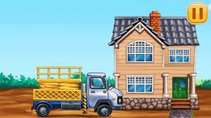 Build a House | Truck games for Kids (Android gameplay) #5 | Cute Little Games