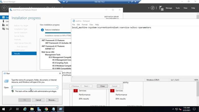 How to installation Internet Information Services(iis) on windows server 2016 & 2019 for VoipSwitch смотреть онлайн