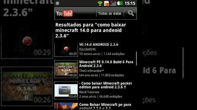 Como baixar minecraft 0.14.0 para android 2.3.6 смотреть онлайн